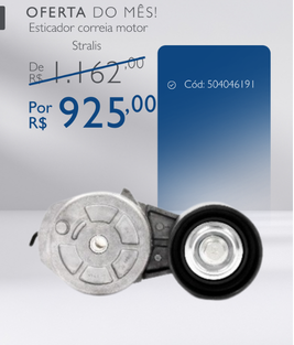 Esticador correia motor Tector