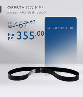 Correia motor Stralis Euro 5